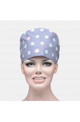 Polka Dot Printing Scrub Cap Surgical Surgery Hat