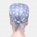 Polka Dot Printing Scrub Cap Surgical Surgery Hat