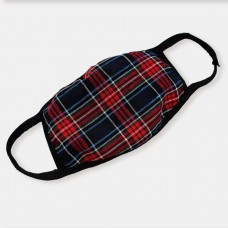 1pc Plaid Pattern Random Mouth Mask