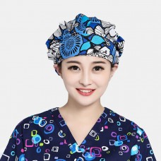 Cotton Printed Fluffy Cap Surgical Cap Scrub Caps Textile Dust Cap